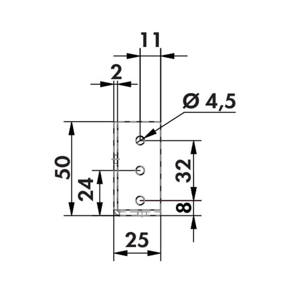 Naber Stabilisierungsleiste, Verbindungsmaterial, L 767 Mm, Weiß 4 Naber Stabilisierungsleiste, Verbindungsmaterial, L 767 Mm, Weiß – Bild 2