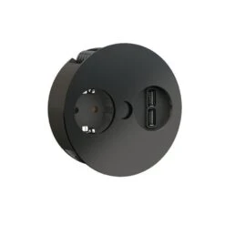 Naber Twist USB, Ecksteckdosenelement, Mit Belgischer/französicher Steckdose