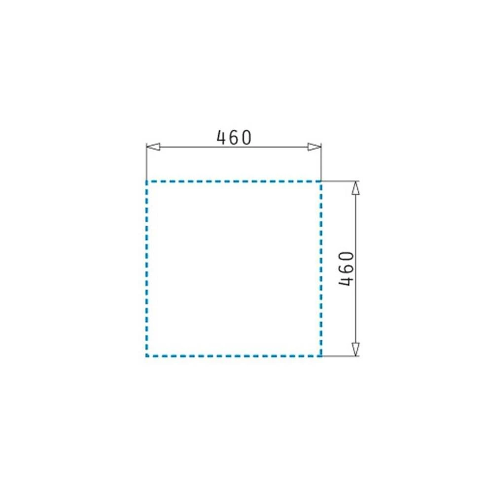Pyramis Einbaubecken ET34 Edelstahl Poliert 5 Pyramis Einbaubecken ET34 Edelstahl Poliert – Bild 3