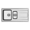 Pyramis Einbauspüle ALEA (100X50) 1 1/2B 1D -Geschirr pyramis einbauspuele alea 100x50 1 1 2b 1d