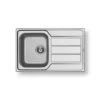 Pyramis Einbauspüle Athena (79x50) 1B 1D FB Edelstahl Poliert