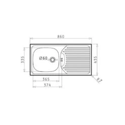 Pyramis Einbauspüle CA1 Leinen 9 Pyramis Einbauspüle CA1 Leinen -Geschirr pyramis einbauspuele ca1 leinen3