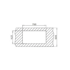 Pyramis Einbauspüle ET78 Leinen -Geschirr pyramis einbauspuele et78 leinen3
