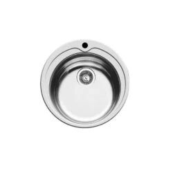 Pyramis Einbauspüle KIBA Einbauspüle, Edelstahl Glatt