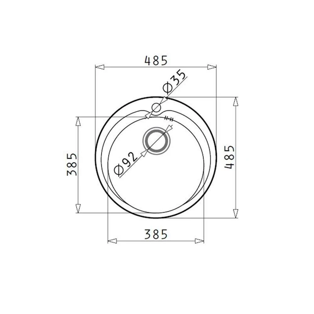Pyramis Einbauspüle KIBA Einbauspüle, Edelstahl Glatt 4 Pyramis Einbauspüle KIBA Einbauspüle, Edelstahl Glatt – Bild 2