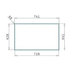 Pyramis Einbauspüle LUME (70X40) 1B Edelstahl -Geschirr pyramis einbauspuele lume 70x40 1b edelstahl5