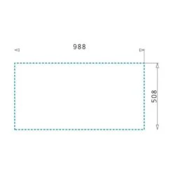 Pyramis Einbauspüle OLYNTHOS (100X52) 1 1/2B 1D -Geschirr pyramis einbauspuele olynthos 100x52 1 1 2b 1d4