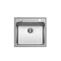 Pyramis Einbauspüle PELLA (57X52) 1B Edelstahl Poliert