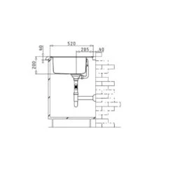 Pyramis Einbauspüle PELLA (57X52) 1B Edelstahl Poliert -Geschirr pyramis einbauspuele pella 57x52 1b edelstahl poliert6