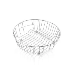 Pyramis Geschirrkorb Rund, Edelstahl, Für Becken Ø 38,5 Cm