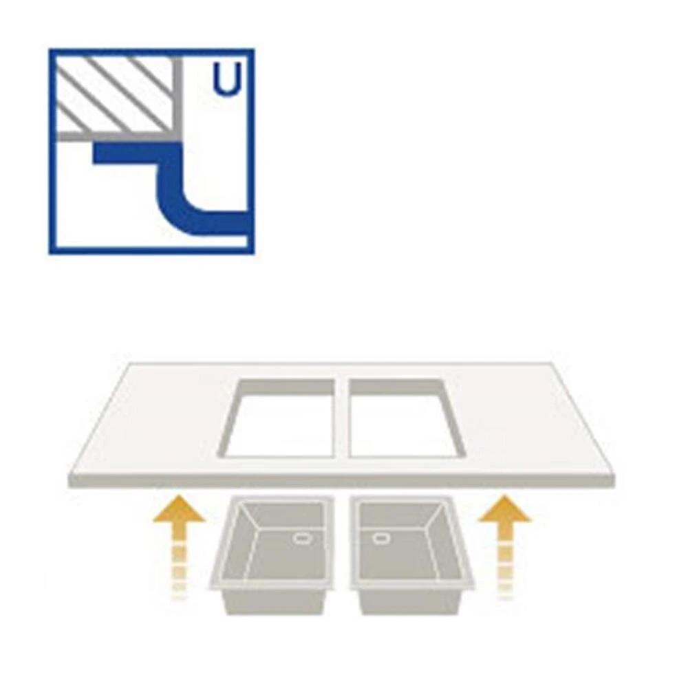 Pyramis Unterbaubecken ASTRIS (50X40) UB 7 Pyramis Unterbaubecken ASTRIS (50X40) UB – Bild 5