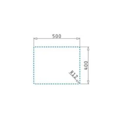 Pyramis Unterbaubecken Astris Colora (50x40) 1 B -Geschirr pyramis unterbaubecken astris colora 50x40 1 b3