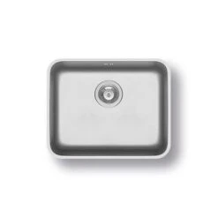 Pyramis Unterbaubecken Relia (50x40) 1 B Edelstahl Poliert