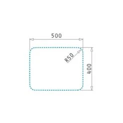 Pyramis Unterbaubecken Relia (50x40) 1 B Edelstahl Poliert -Geschirr pyramis unterbaubecken relia 50x40 1 b edelstahl poliert3