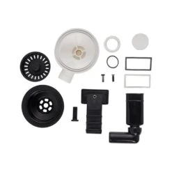 Reginox Ablaufgarnitur 3,5" Jet Black, Für Spüle Ohio Und New York -Geschirr reginox ablaufgarnitur 35 jet black fuer spuele ohio und new york3