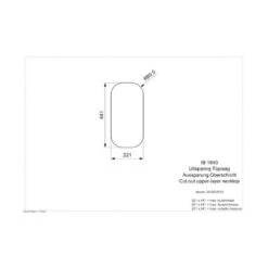 Reginox Clean & Care Einbaubecken IB 1840 CC (304) -Geschirr reginox clean care einbaubecken ib 1840 cc 3043