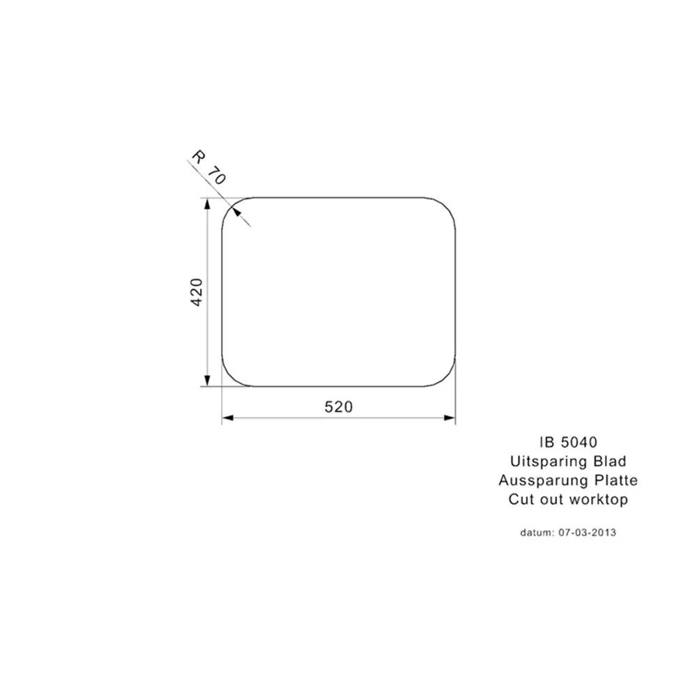 Reginox Clean & Care Einbaubecken IB 5040 CC Edelstahl (316) Ohne Überlauf 5 Reginox Clean & Care Einbaubecken IB 5040 CC Edelstahl (316) Ohne Überlauf – Bild 3