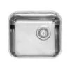 Reginox Clean & Care Einbaubecken L18 4035 KG-CC Edelstahl (304) Ohne Überlauf -Geschirr reginox clean care einbaubecken l18 4035 kg cc edelstahl 304 ohne ueberlauf