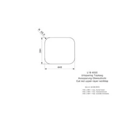 Reginox Clean & Care Einbaubecken L18 4035 KG-CC Edelstahl (304) Ohne Überlauf -Geschirr reginox clean care einbaubecken l18 4035 kg cc edelstahl 304 ohne ueberlauf4