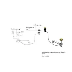 Reginox Druckknopfexzenter Set M1783 Gold Flax Nur Geeignet Für New York Gold Flax - Comfort -Geschirr reginox druckknopfexzenter set m1783 gold flax nur geeignet fuer new york gold flax comfort3