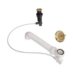 Reginox Druckknopfexzenter Set M1784 Gold Nur Geeignet Für Regi-Color Spülen