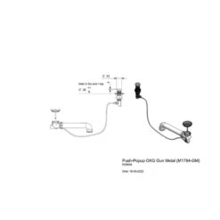 Reginox Druckknopfexzenter Set M1784 Gun Metal Nur Geeignet Für Regi-Color Spülen -Geschirr reginox druckknopfexzenter set m1784 gun metal nur geeignet fuer regi color spuelen3