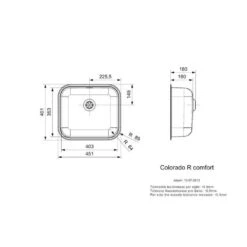 Reginox Einbaubecken Colorado Comfort R Edelstahl -Geschirr reginox einbaubecken colorado comfort r edelstahl3
