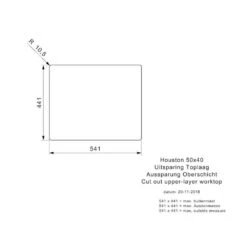 Reginox Einbaubecken Houston 50x40 Edelstahl Poliert -Geschirr reginox einbaubecken houston 50x40 edelstahl poliert4
