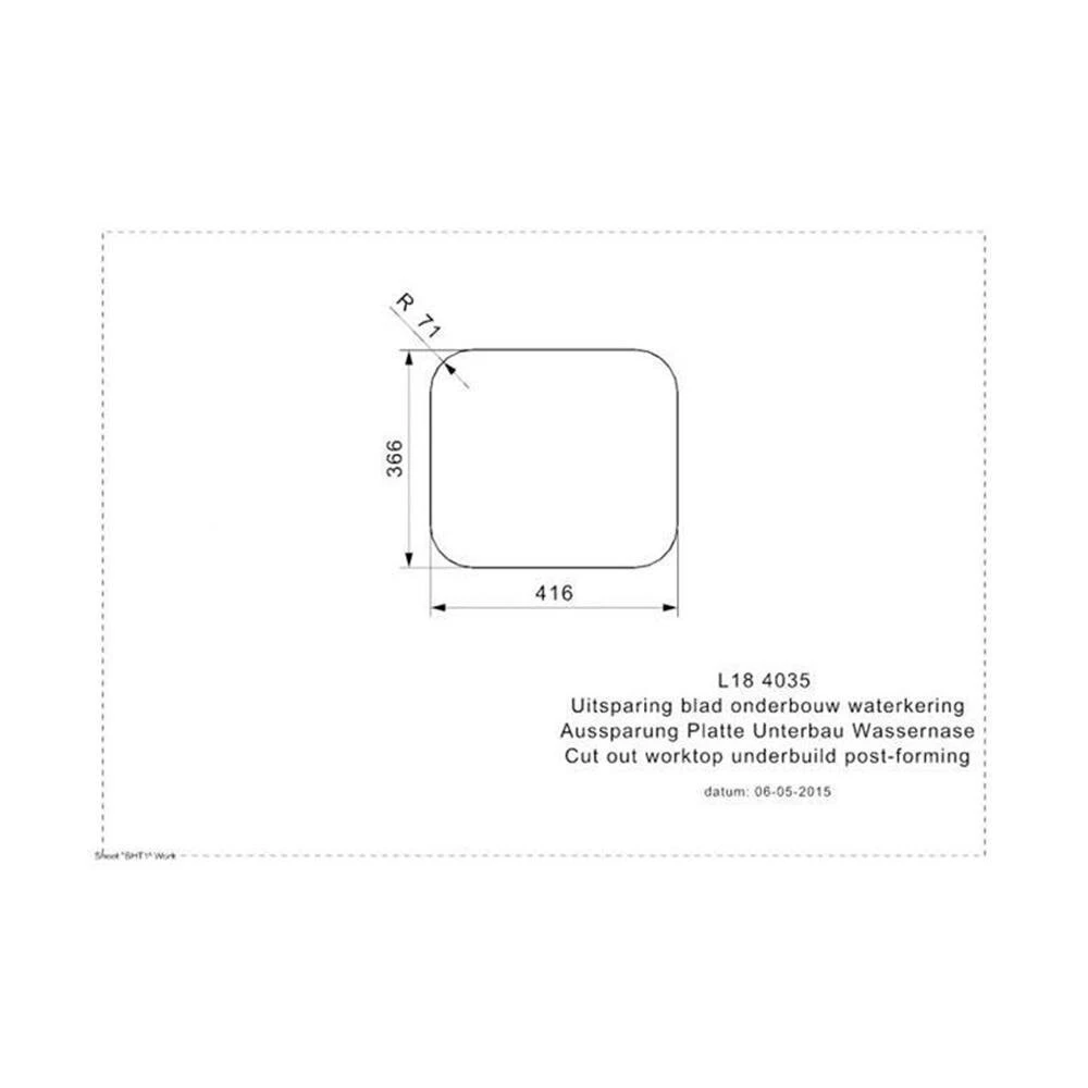 Reginox Einbaubecken L18 4035 OKG WOKZ 7 Reginox Einbaubecken L18 4035 OKG WOKZ – Bild 5