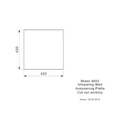 Reginox Einbaubecken Miami 40x40 -Geschirr reginox einbaubecken miami 40x404 1