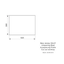 Reginox Spülbecken New Jersey 50x37 Edelstahl -Geschirr reginox einbaubecken new jersey 50x37 edelstahl3