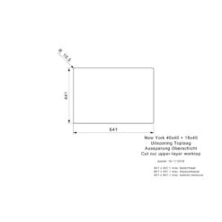 Reginox Einbaubecken New York 40/18x40 Edelstahl -Geschirr reginox einbaubecken new york 40 18x40 edelstahl4