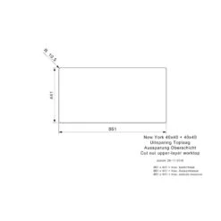 Reginox Einbaubecken New York 40/40X40 Edelstahl -Geschirr reginox einbaubecken new york 40 40x40 edelstahl4