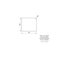 Reginox Einbaubecken New York 45x40 Edelstahl Seidenglanz -Geschirr reginox einbaubecken new york 45x40 edelstahl seidenglanz4