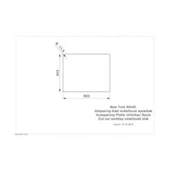 Reginox Einbaubecken New York 50x40 OKG -Geschirr reginox einbaubecken new york 50x40 okg3