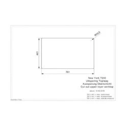 Reginox Einbaubecken New York 72x40 KG-CC -Geschirr reginox einbaubecken new york 72x40 kg cc4