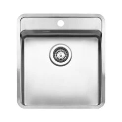 Reginox Einbaubecken Ohio 40x40 Mit Hahnlochbank Edelstahl