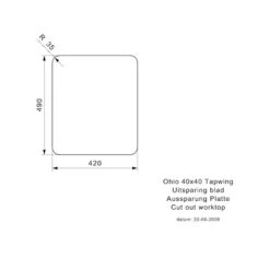 Reginox Einbaubecken Ohio 40x40 Mit Hahnlochbank Edelstahl -Geschirr reginox einbaubecken ohio 40x40 mit hahnlochbank edelstahl3