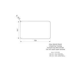 Reginox Einbaubecken Ohio 50/18x40 Edelstahl -Geschirr reginox einbaubecken ohio 50 18x40 edelstahl4