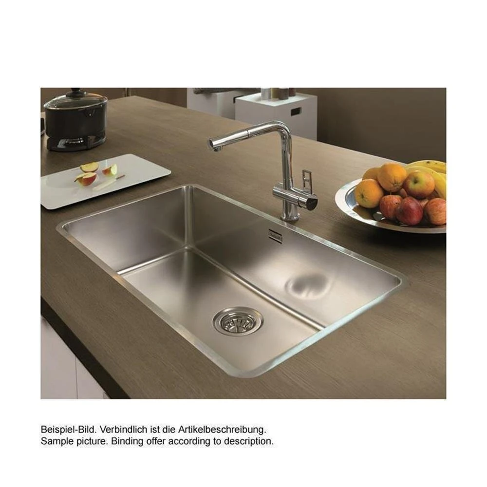 Reginox Einbaubecken Ohio 50 X 40 Edelstahl 4 Reginox Einbaubecken Ohio 50 X 40 Edelstahl – Bild 2