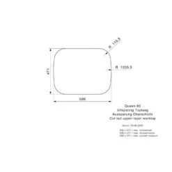 Reginox Einbaubecken Queen L60 Edelstahl -Geschirr reginox einbaubecken queen l60 edelstahl4