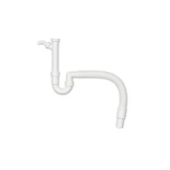 Siphon / Geruchverschluss Mit Flexiblem Abgang 1 1/2" X 40/50 Mm, Mit 1 Geräteanschluss
