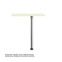 Standard 6/71, Stützfuß, Weiß Glänzend