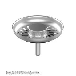 Systemceram Alba-Siebkorbventil Für Exzenterbetätigung