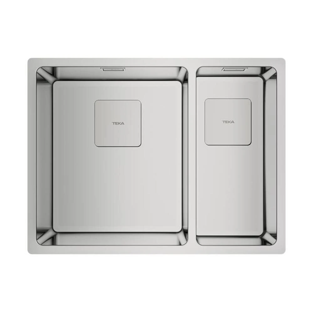 Teka Einbaubecken FLEXLINEA RS15 1½B 580 Edelstahl 3 Teka Einbaubecken FLEXLINEA RS15 1½B 580 Edelstahl