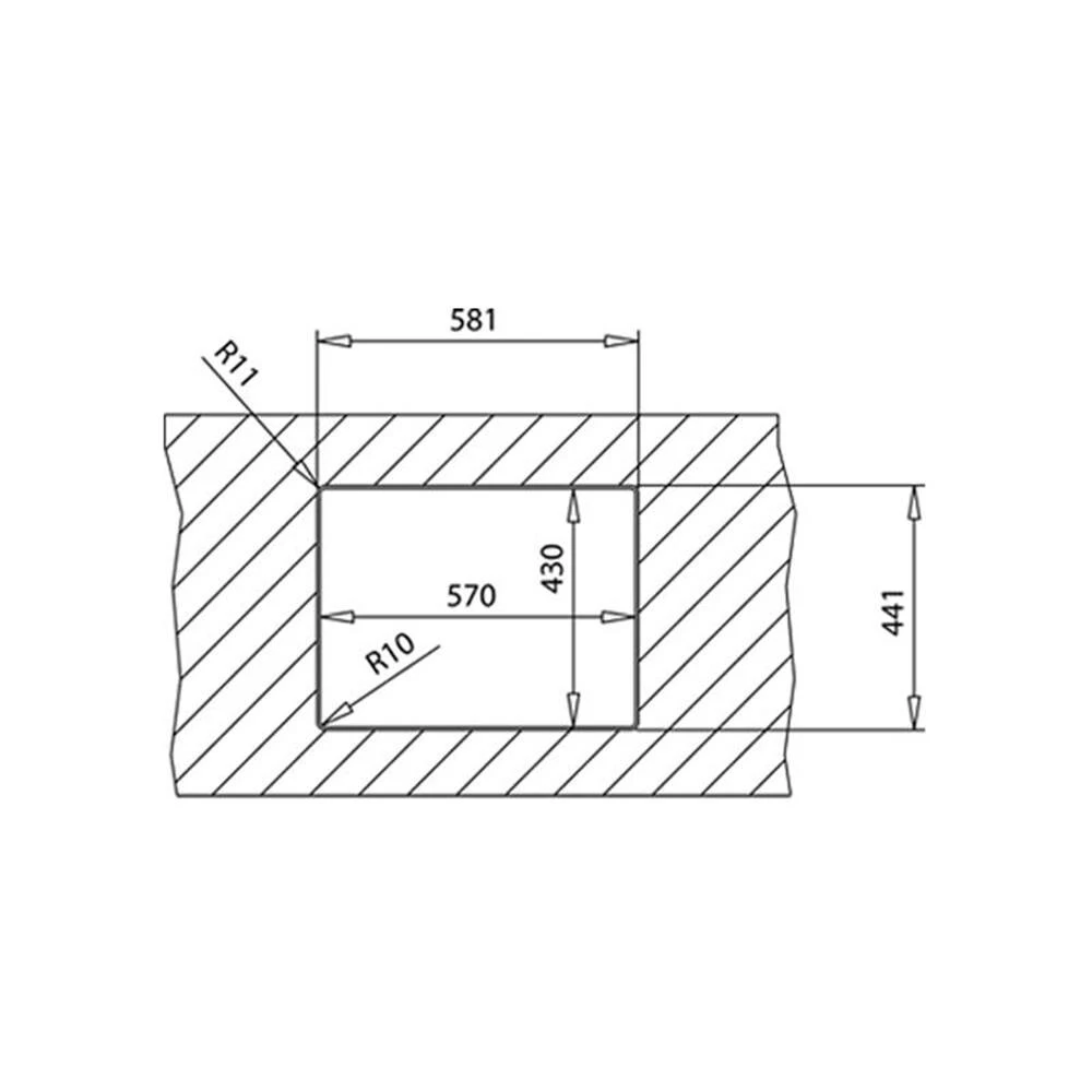 Teka Einbaubecken FLEXLINEA RS15 1½B 580 Edelstahl 8 Teka Einbaubecken FLEXLINEA RS15 1½B 580 Edelstahl – Bild 6