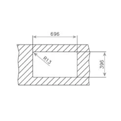 Teka Einbaubecken FLEXLINEA RS15 2B 740 Edelstahl -Geschirr teka einbaubecken flexlinea rs15 2b 740 edelstahl5