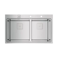 Teka Einbaubecken ZENIT RS15 2B 86 AUTO PRO Edelstahl