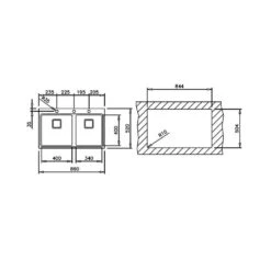 Teka Einbaubecken ZENIT RS15 2B 86 AUTO PRO Edelstahl -Geschirr teka einbaubecken zenit rs15 2b 86 auto pro edelstahl3