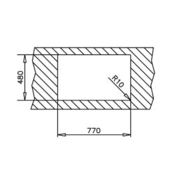 Teka Einbauspüle UNIVERSE 45 T-XP 1B 1D Edelstahl -Geschirr teka einbauspuele universe 45 t xp 1b 1d edelstahl4